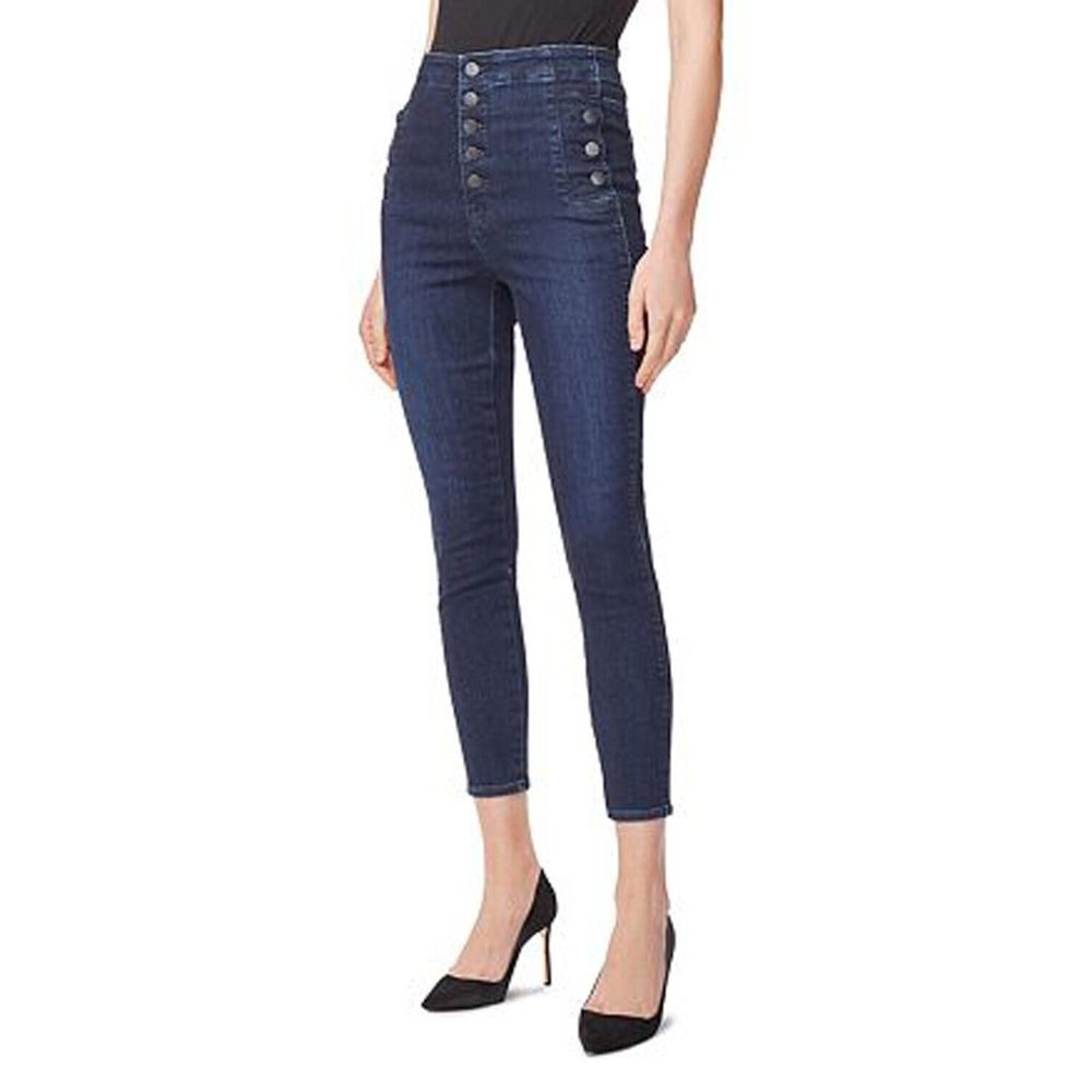 J Brand Natasha Sky High Crop Skinny Jeans Reality 27